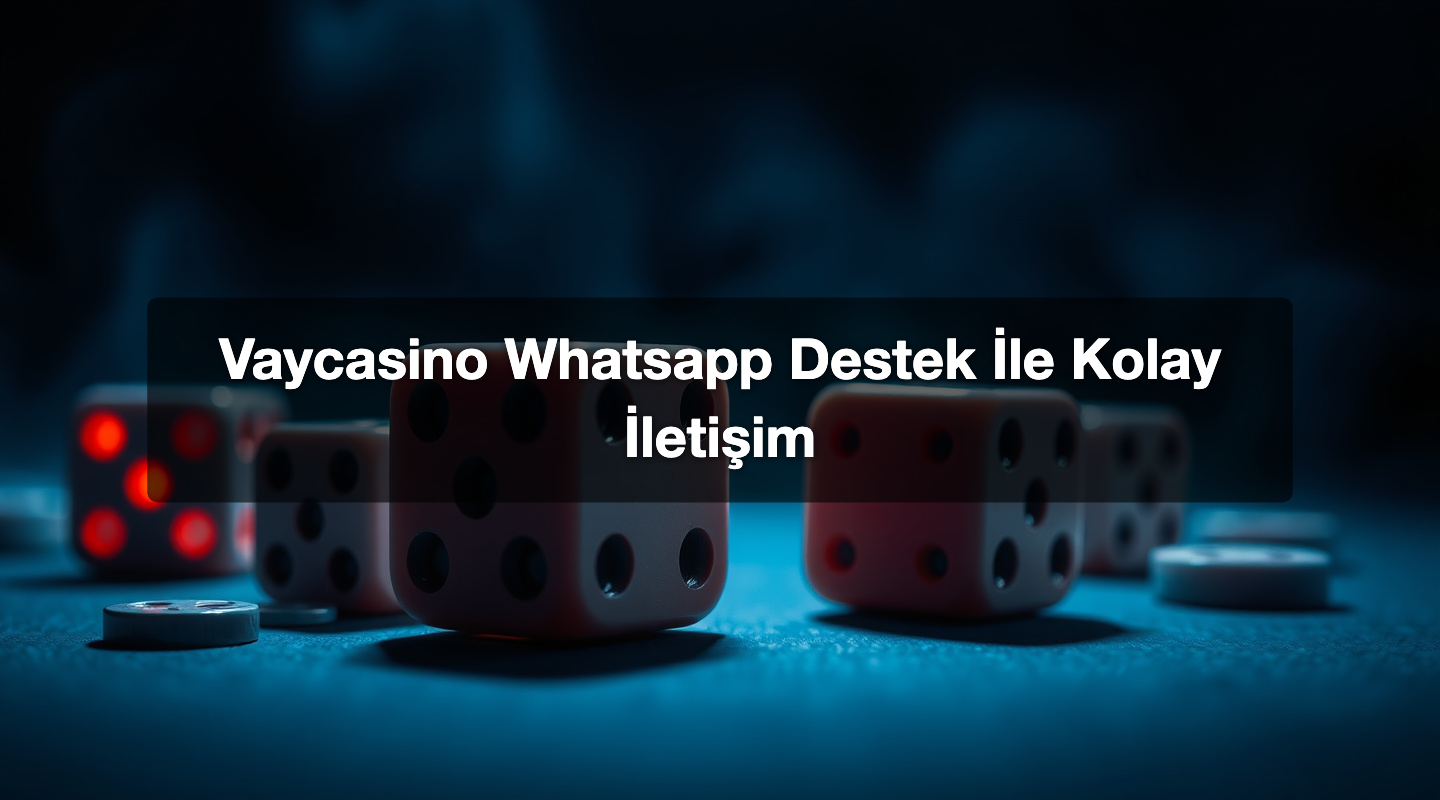 Vaycasino Whatsapp Destek İle Kolay İletişim